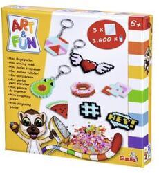Simba Toys Art&Fun Mini mărgele de călcat pentru realizarea brelocurilor (6374631)