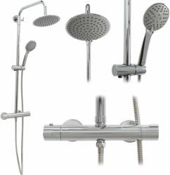  zuhanyszett CALANI DAYTON CHROM TERMOSTAT (54246)