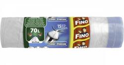 FINO Szemeteszsák zárószalagos 70 liter 64 x 70 cm 15 db/tekercs Fino natúr (8571050012)