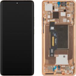Motorola Edge 50 Előlap Keret+LCD Kijelző+Érintőpanel, Barack, Peach Fuzz (5D68C25137, 5D68C24916) Gyári, Service Pack