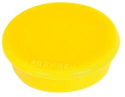 Franken Mágnes 24mm, 10 db/csomag, Franken sárga (HM20 04) - tonerpiac