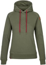 Kilpi SOHEY-W női kapucnis pulóver - Khaki 36 36 zöld