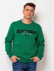 Heavy Tools Férfi környakú pulóver DALCOM 2XL zöld