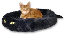 4-Home Tommi Poduška Cat in Black, 50 x 40 x 9 cm