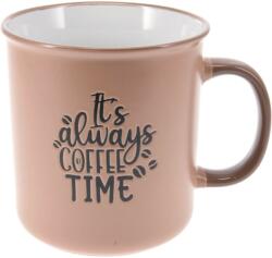 4home Coffee kőagyag bögre barna, 710 ml