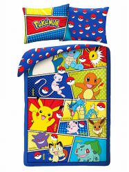 Halantex Pokemon ágyneműhuzat szett - Kanto