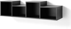 SERGIO S10 fali polc - fekete (1000088364)