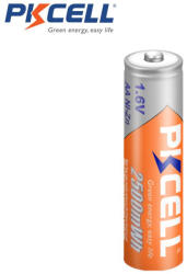 PKCELL Ni-Zn AA akkumulátor - 1, 6 V, 2500 mWh (nimh-aa)