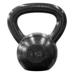  Kettlebell fekete vas 4kg