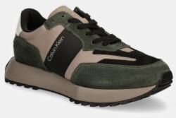 Calvin Klein sportcipő LOW TOP LACE UP MIX szürke, HM0HM00497 - zöld Férfi 46