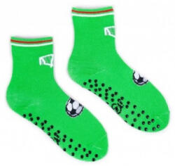  Yo! ABS Csúszásgátlós Zokni (17-19) - zöld focilabda