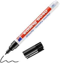 edding Marker pentru textile, varf rotund 1.0 mm, negru, EDDING 8040 (ED80400B)