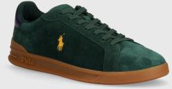 Ralph Lauren velúr sportcipő Hrt Ct II zöld, 809940313002 - zöld Férfi 40