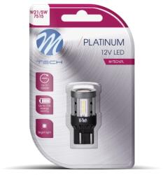 m-tech Bec LED Platinum, Alb, T20 W21 5W, 12 24V, W3x16d (LB865W-01B)