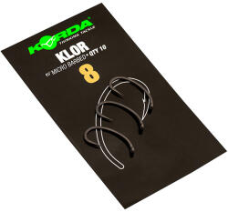 Korda Klor horog, 8, 10 db (KLOR8)