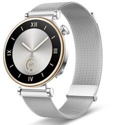  MILANESE Fém szíj Huawei Watch GT 4 41mm ezüst