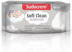 Sudocrem Soft Clean Extra Puha Törlőkendő Panthenollal és E-Vitaminnal 55db (5999539488579)