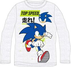 Sonic Sonic hosszú ujjú póló szürke 3-4 év (104 cm)