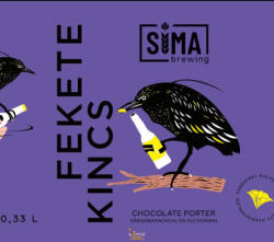 Sima Fekete Kincs Chocolate Porter (0, 33L) (7.6 %)