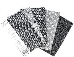 Tissu de Marie fat quarter csomag, 5 db patchwork pamutvászon, 50 x 57 cm/db, Patient Pearl, 96597