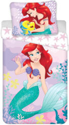  Disney Hercegnők Ariel Pink ágyneműhuzat 140×200cm, 70×90 cm (JFK038666) - szukits