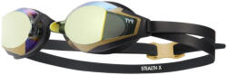 TYR Plavecké brýle tyr stealth-x mirrored negru/auriu