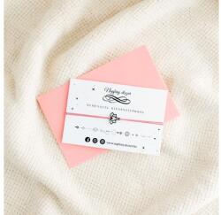 Napfény ékszer Nemesacél lótusz zsinór karkötő - A belső harmónia szimbóluma