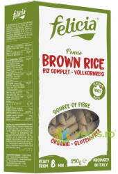 Felicia Bio Penne din Orez Brun fara Gluten Ecologice/Bio 250g
