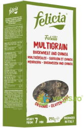 Felicia Bio Fusilli Multicereale din Hrisca si Quinoa Ecologice/Bio 250g