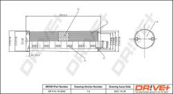 Dr! ve+ Filtru aer Dr! ve+ DP1110.10. 0245 (DP1110.10.0245) - automobilus