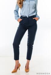 Hermosa Pantaloni conici din tercot elastic Judy bleumarin