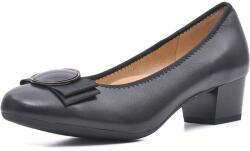KARISMA Pantofi eleganti cu toc mic piele naturala, JIJI50048A 01-N