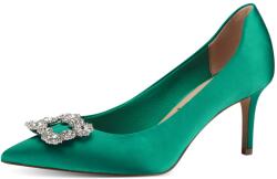 Tamaris Pantofi eleganti dama, 22430/20 726 green satin