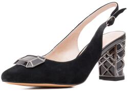 Epica Pantofi decupati, piele nantilopa, JIJI40025A 01-2