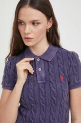 Ralph Lauren pamut póló sötétkék - sötétkék L - answear - 67 990 Ft