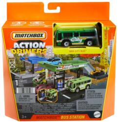 Mattel Matchbox Set Action Drivers Statia De Autobuz (mthjt89_hdl08)