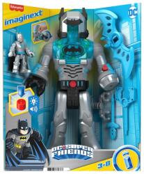 Mattel Fisher Price Imaginext Dc Super Friends Robot Batman In Costum Gri 30cm (mthmk87_hmk88) - drool