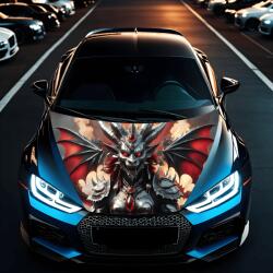 AVEX Folie Capota Auto "Hood Art" rezistenta la exterior, marime M (165 x 120cm) - Cod: AVX-CAPOTA-027M (AVX-CAPOTA-027M) - kalki