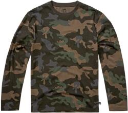 Brandit Premium tricou cu mânecă lungă, camuflaj închis
