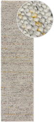 Flair Rugs Covor tip traversă crem țesut manual din amestesc de lână 60x230 cm Minerals - Flair Rugs Covor