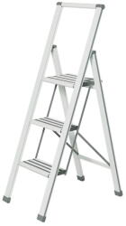 WENKO Scără pliantă Wenko Ladder Alu, înălțime 127 cm, alb