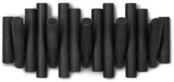 Umbra Cuier de perete negru din lemn masiv de pin Picket - Umbra Agatator cuier