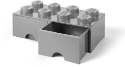 LEGO® Cutie depozitare cu 2 sertare LEGO®, gri