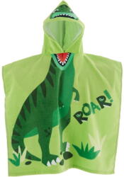 Catherine Lansfield Poncho pentru copii verde din bumbac Dinosaur - Catherine Lansfield