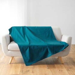 douceur d'intérieur Cuvertură albastră 180x220 cm Lucile - douceur d'intérieur