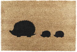Artsy Mats Covoraș de intrare din fibre de nucă de cocos 40x60 cm Hedgehog Family - Artsy Doormats Pres