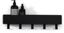 Spinder Design Raft pentru baie negru de montat pe perete din oțel Multi - Spinder Design - bonami - 431,50 RON