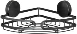 WENKO Raft de colț pentru baie Wenko Static-Loc® Pavia, lățime 27 cm, negru