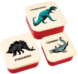 Rex London Set 3 cutii pentru gustări Rex London Prehistoric Land