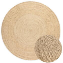 Hanse Home Covor fildeș reversibil rotund din iută ø 100 cm Braided - Hanse Home Covor